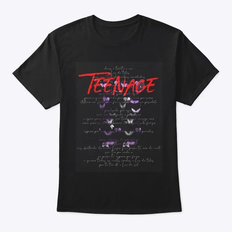 camiseta teenage alone nigh